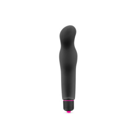 Vibromasseur noir 7 vitesses ondulé waterproof 